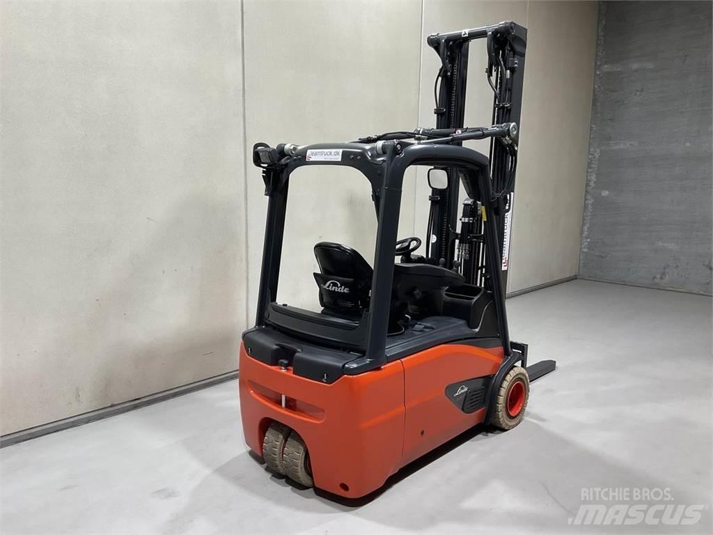 Linde E20-02 전동 지게차