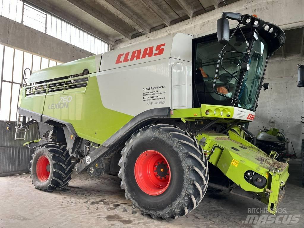 CLAAS Lexion 760 콤바인 수확기