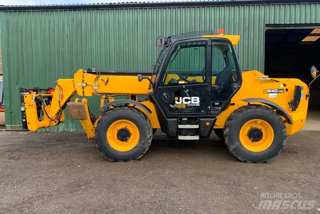 JCB 540-140 텔러 핸들러