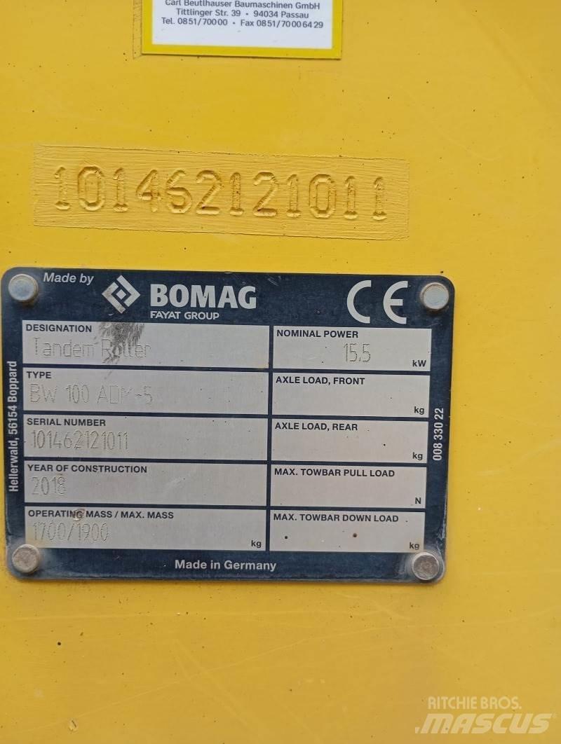 Bomag BW 100 ADM-5 진동롤러