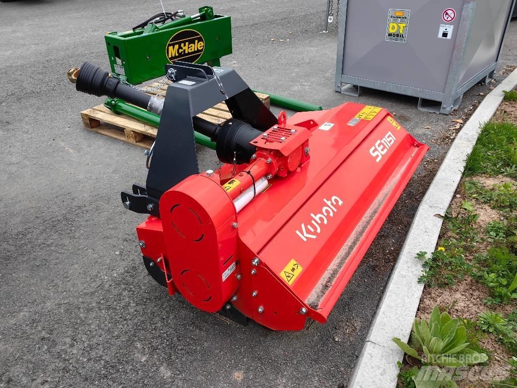 Kubota SE 1151UB 목장 제초기 및 토퍼