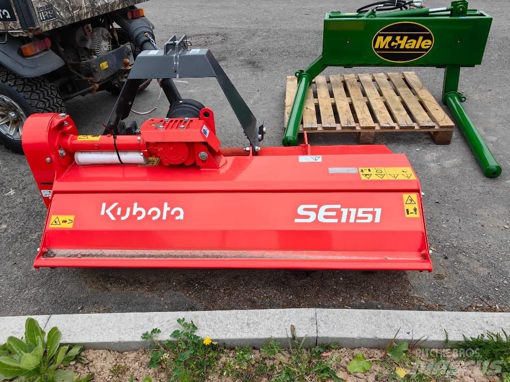 Kubota SE 1151UB 목장 제초기 및 토퍼