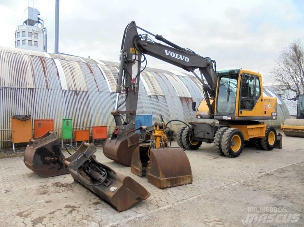 Volvo EW 140 B  휠 굴삭기