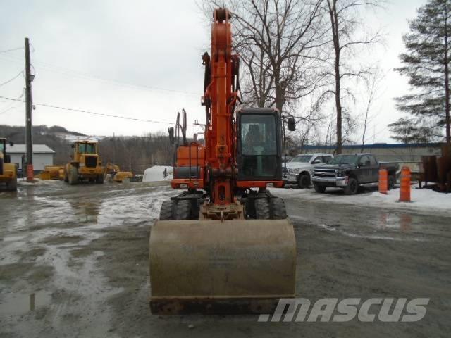 Doosan DX 140 W-3  휠 굴삭기