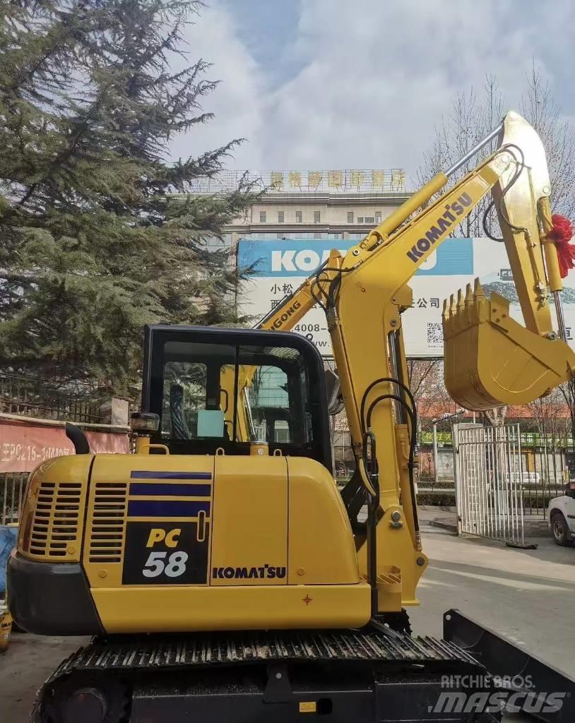 Komatsu PC 58 소형 굴삭기 7톤 미만