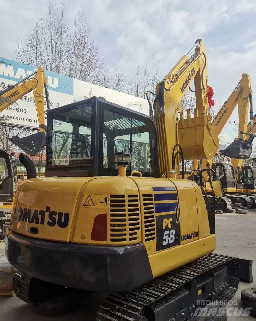 Komatsu PC 58 소형 굴삭기 7톤 미만