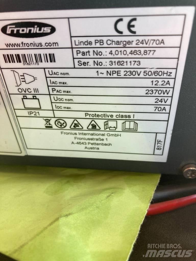 Linde L14AP/1173 보행식 리치 지게차