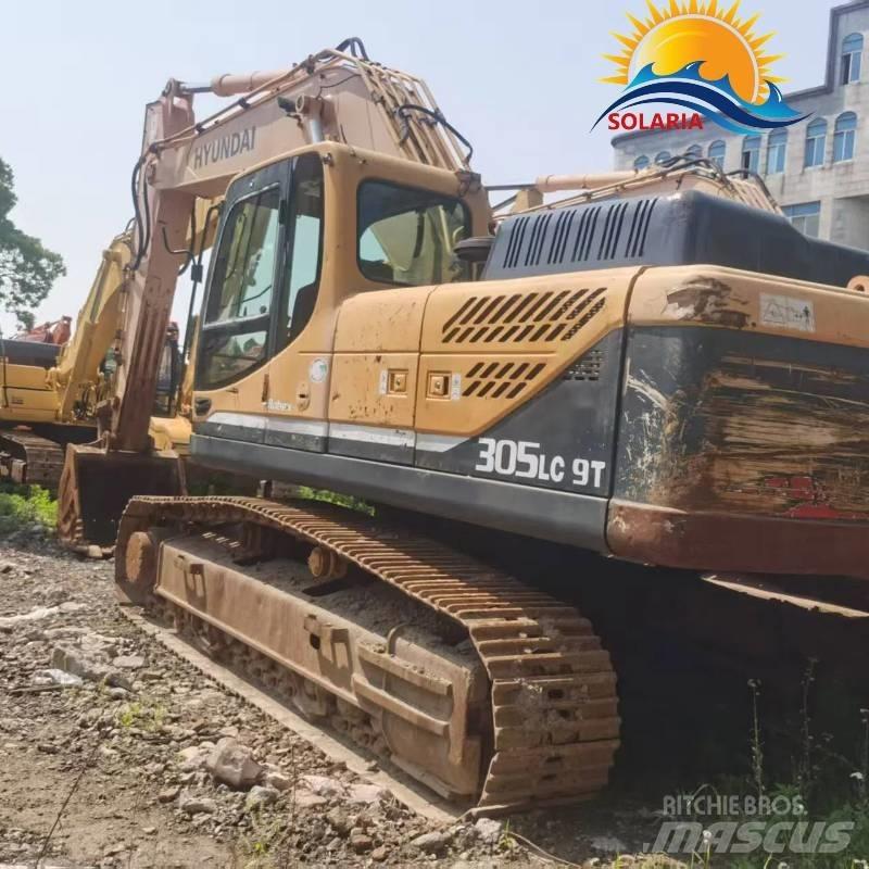 Hyundai 305lc-9t 중형굴삭기 7톤-28톤