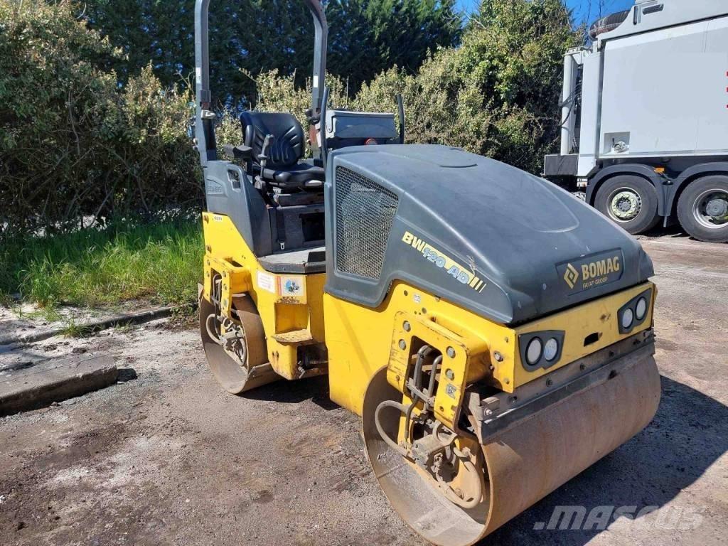 Bomag BW 120 AD-5 트윈 드럼 롤러