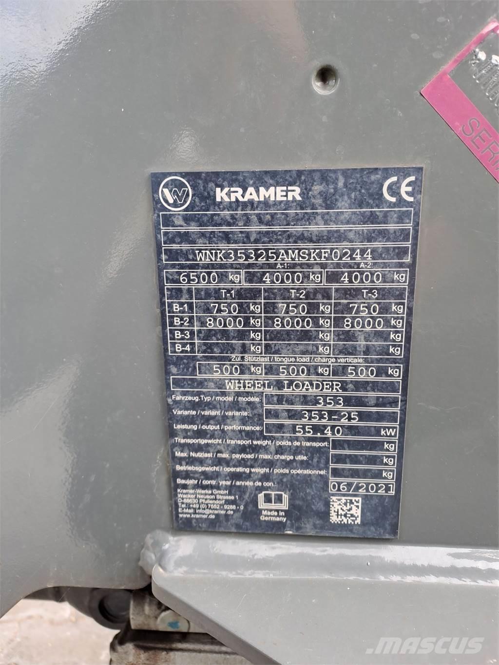 Kramer 5095  휠로우더