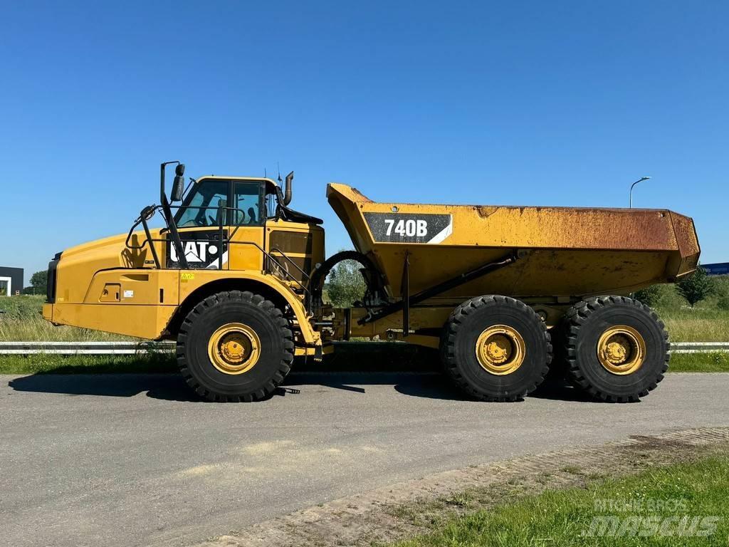 CAT 740B 연결식 홀러