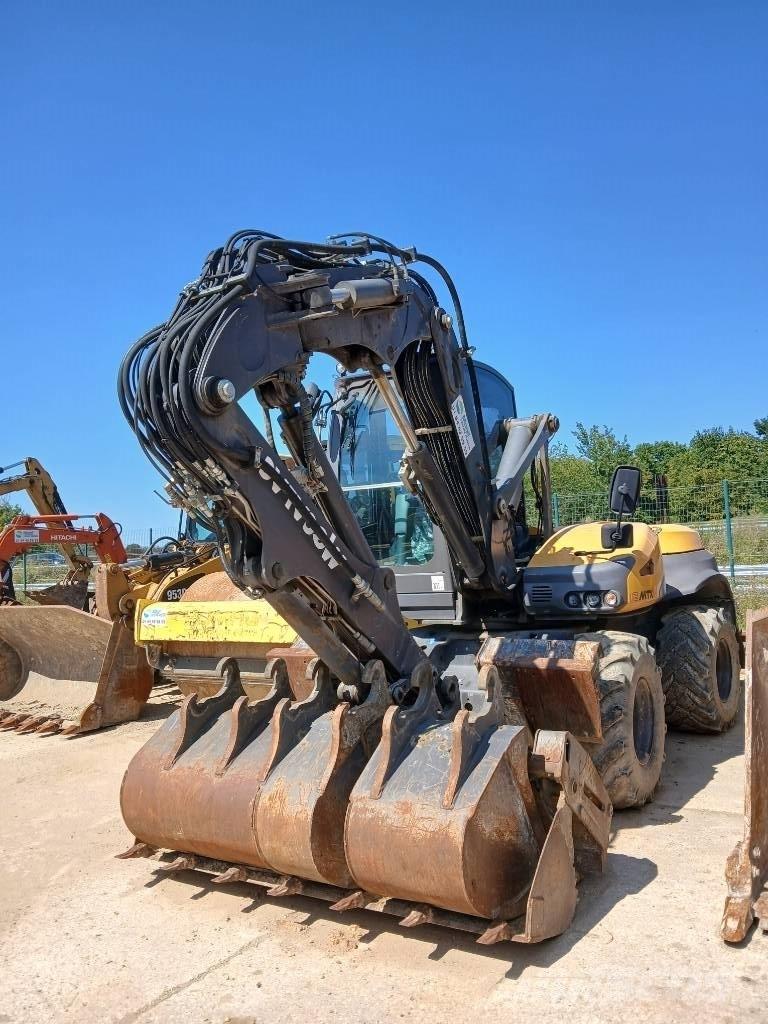 Mecalac 12 MTX  휠 굴삭기