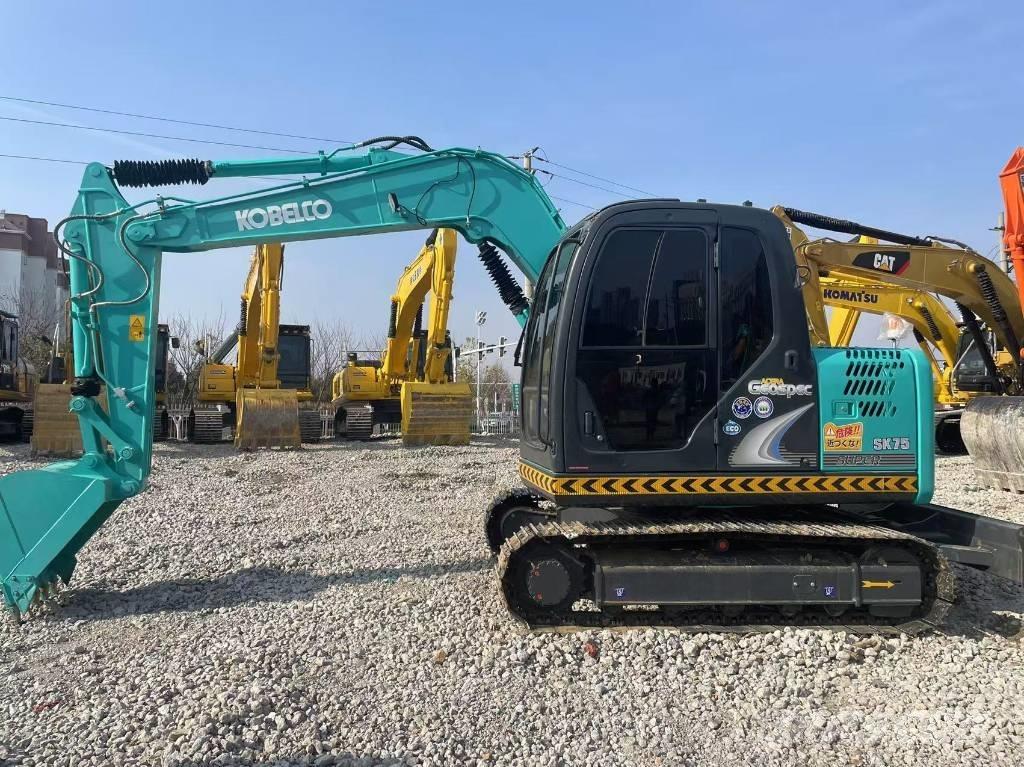 Kobelco SK75 대형 굴삭기 29톤 이상