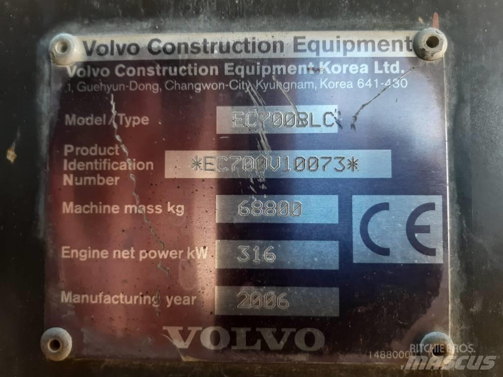 Volvo EC 700 B LC 대형 굴삭기 29톤 이상