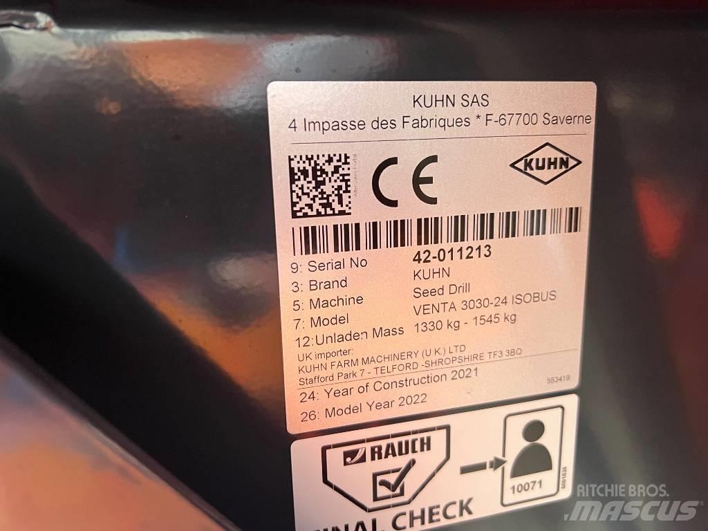 Kuhn Venta 3030-24 드릴