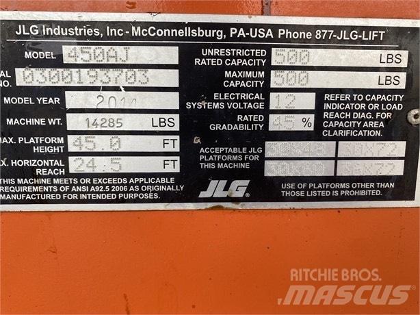 JLG 450 AJ 관절형 전동이동 리프트