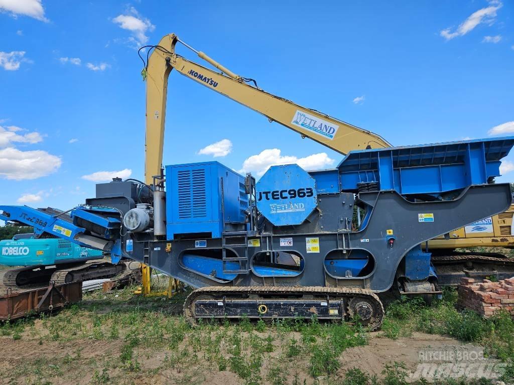  JTEC 963 이동식 분쇄기