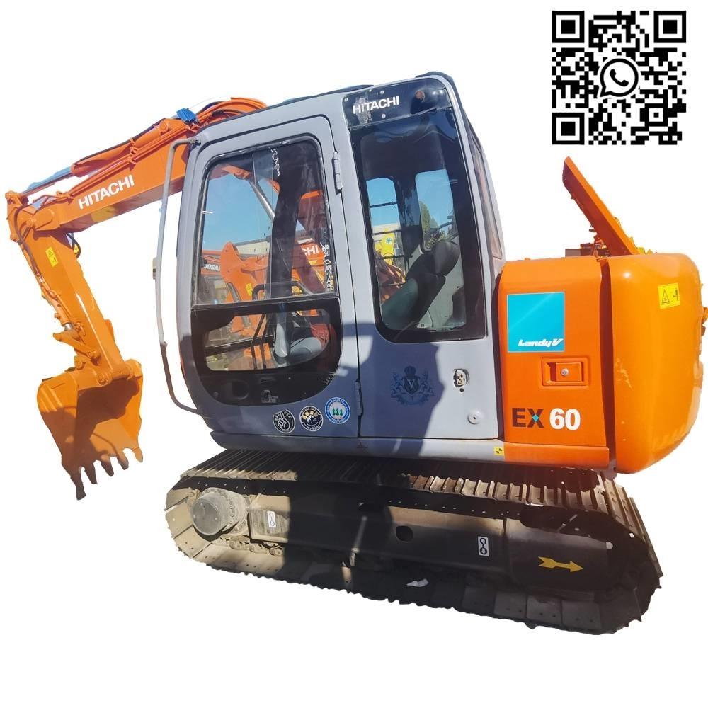 Hitachi EX60 소형 굴삭기 7톤 미만