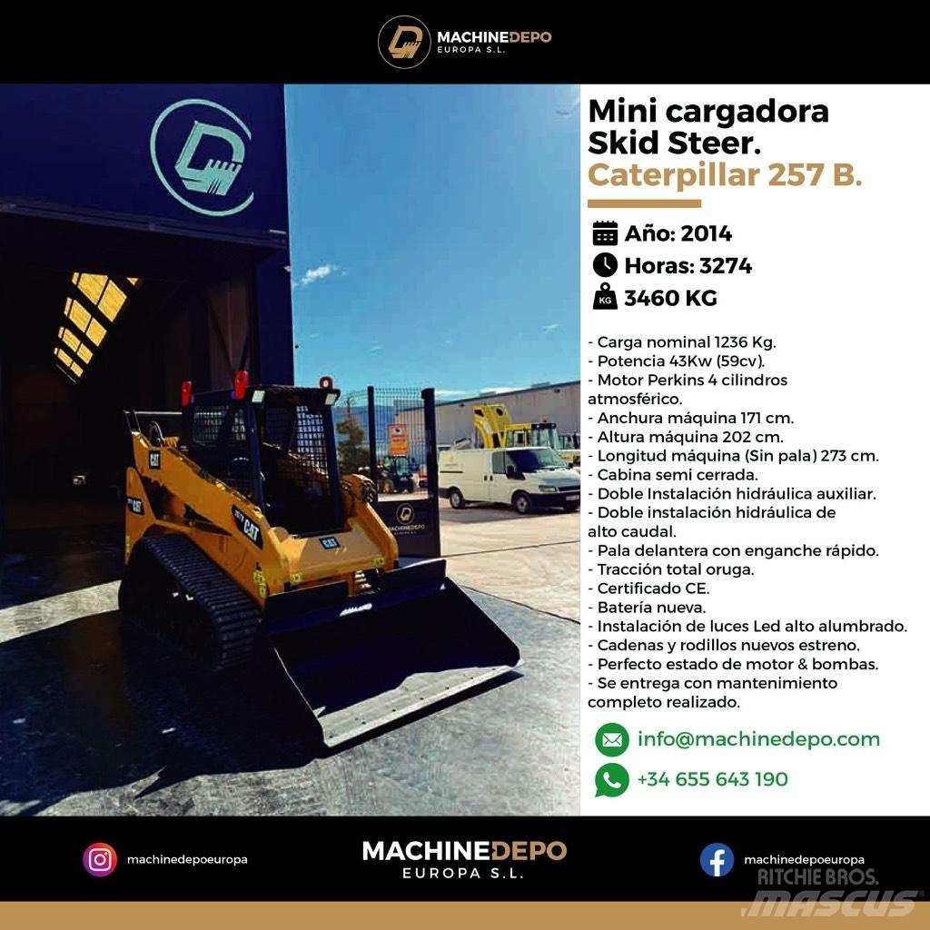 CAT 257 B 궤도식 로우더