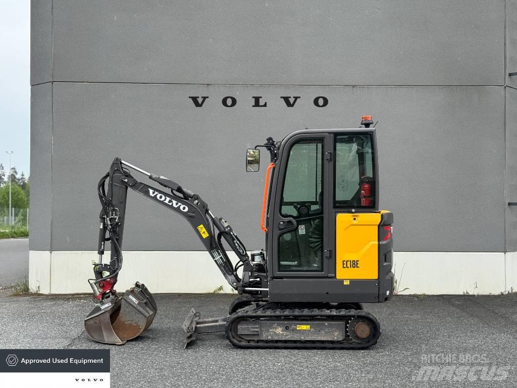 Volvo EC 18 E 소형 굴삭기 7톤 미만