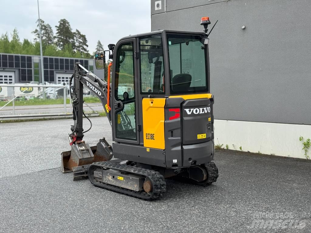 Volvo EC 18 E 소형 굴삭기 7톤 미만