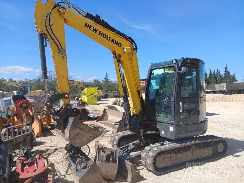 New Holland E 60 C 소형 굴삭기 7톤 미만