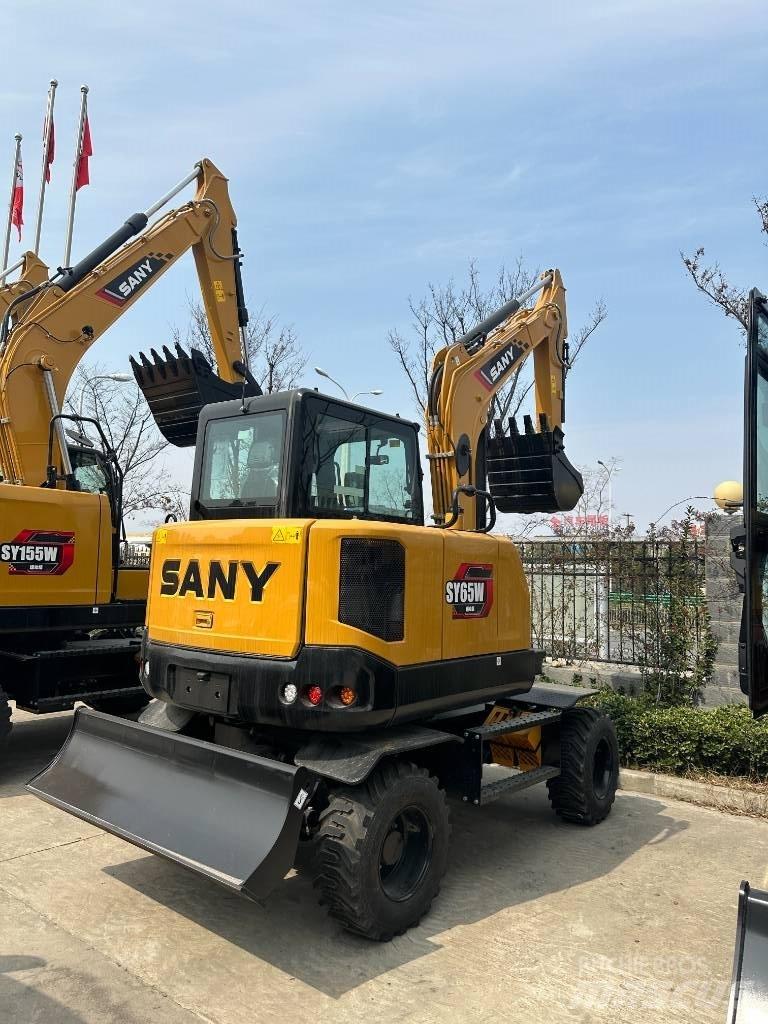 Sany SY65W  휠 굴삭기