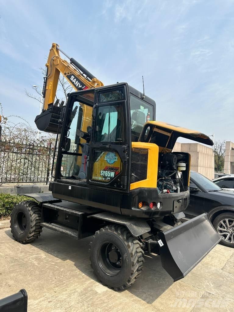 Sany SY65W  휠 굴삭기
