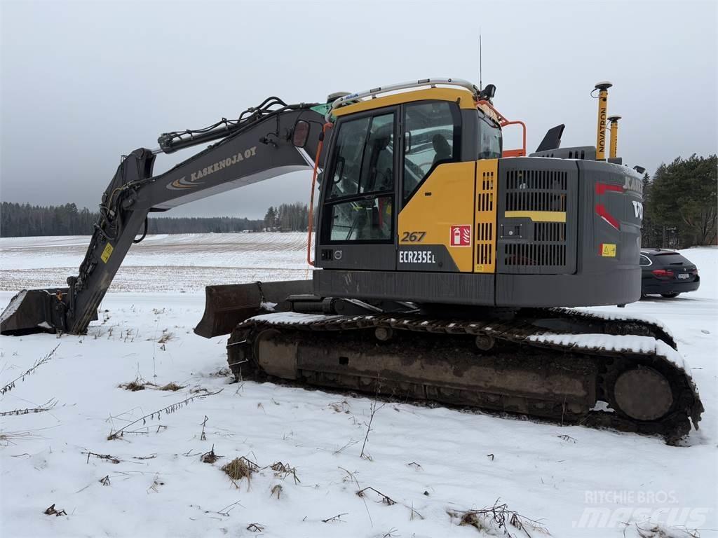 Volvo ECR 235EL 대형 굴삭기 29톤 이상