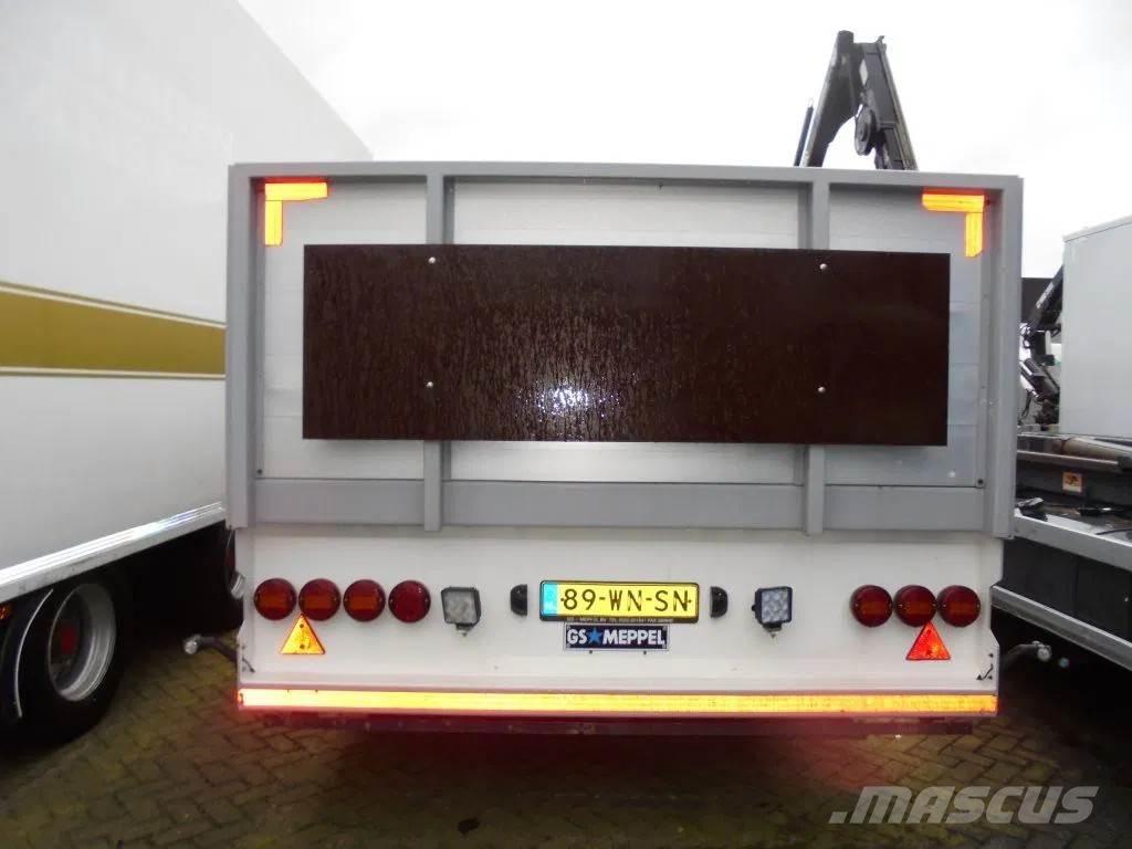 GS AN- 2000 + 2 AXLE 플랫베드/드롭사이드 트레일러