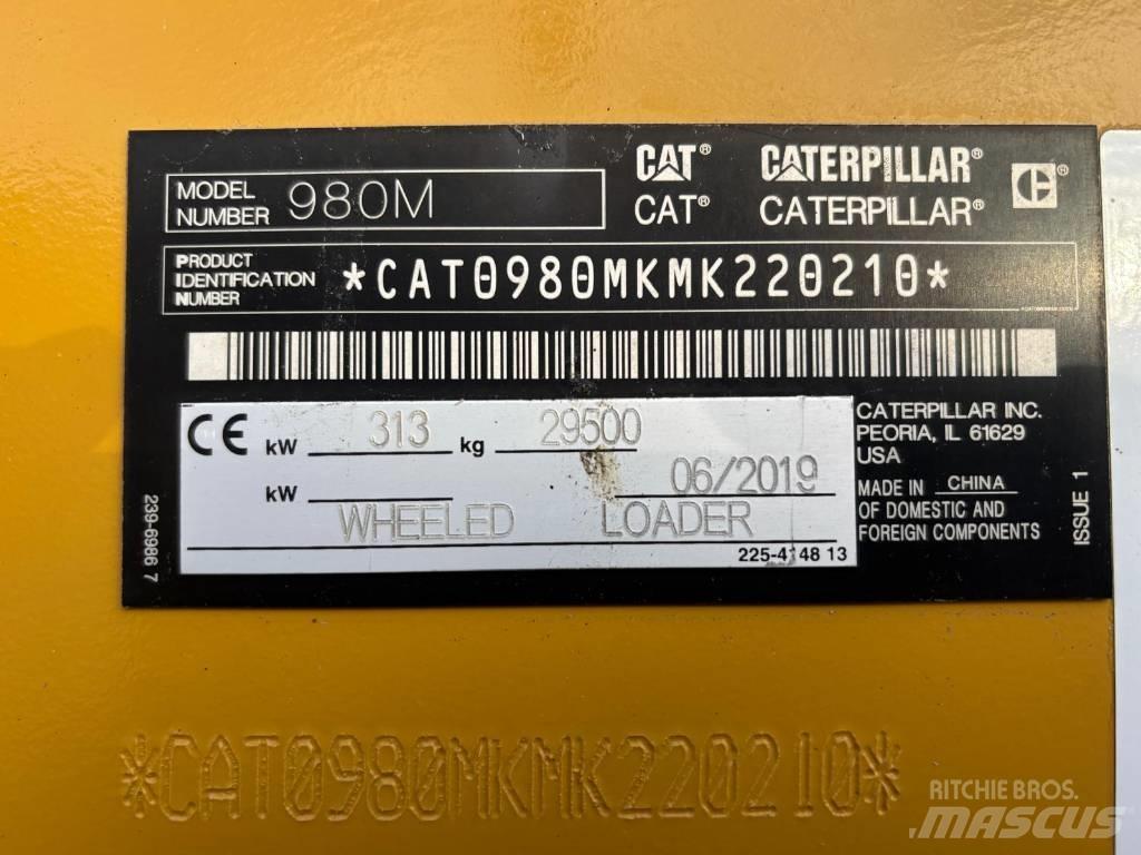 CAT 980 M  휠로우더