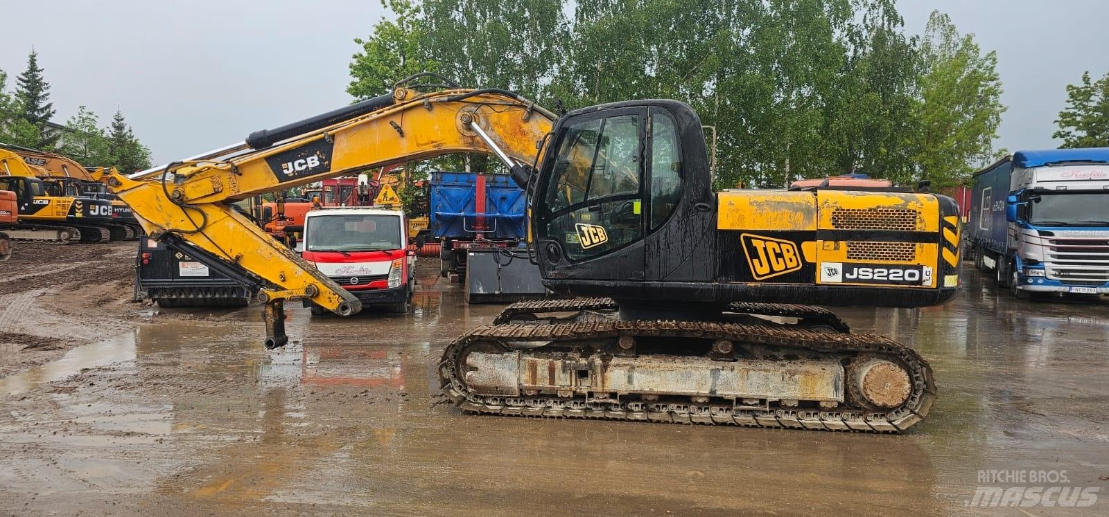 JCB JS 220 LC 대형 굴삭기 29톤 이상
