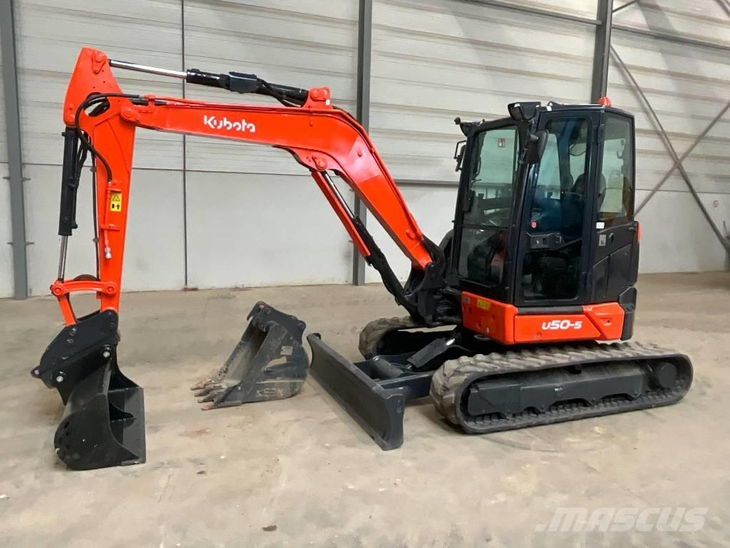 Kubota U 50-5 소형 굴삭기 7톤 미만