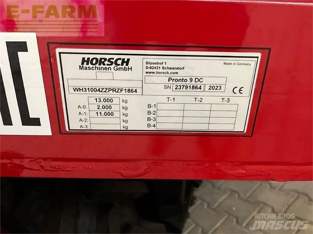 Horsch pronto 9 dc 드릴