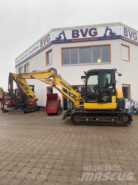 Komatsu PC80MR-3 중형굴삭기 7톤-28톤