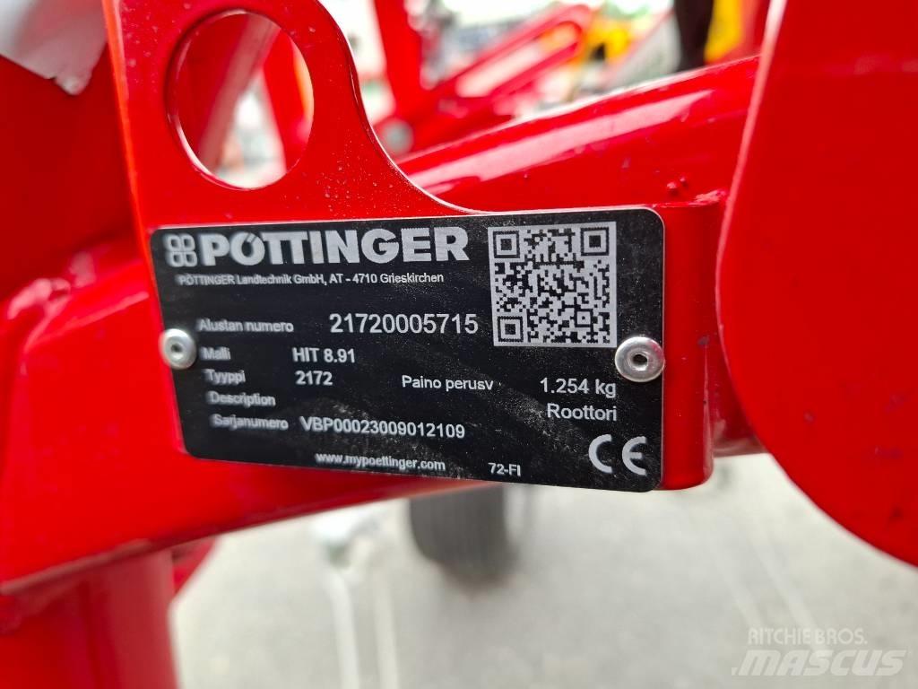 Pöttinger Hit 8.91 갈퀴 및 테더