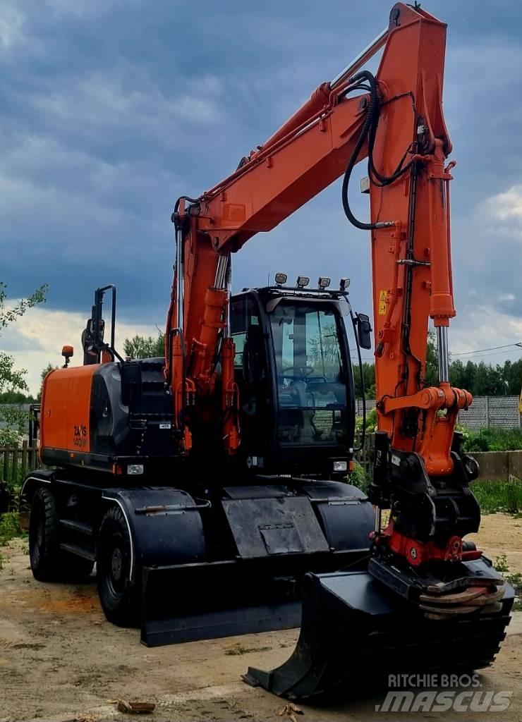 Hitachi 140W  휠 굴삭기