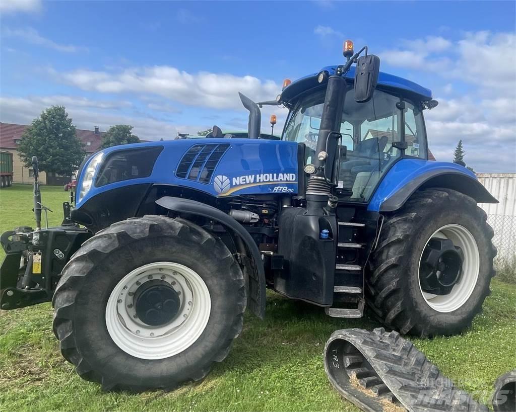 New Holland T8.410 트랙터