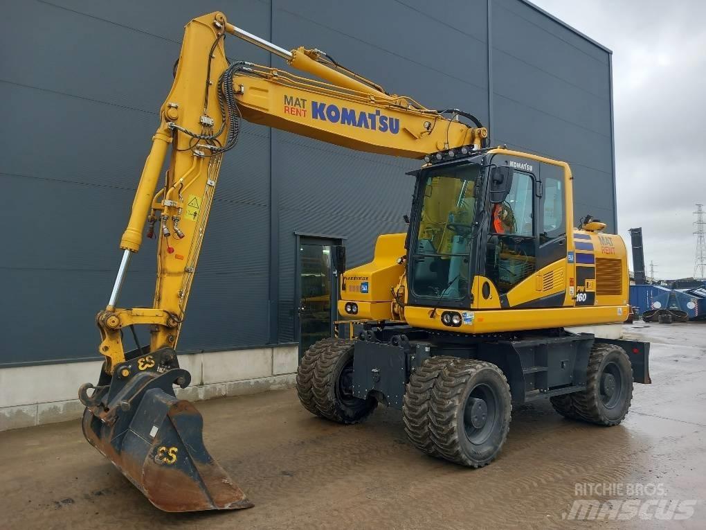 Komatsu PW180-11E0  휠 굴삭기