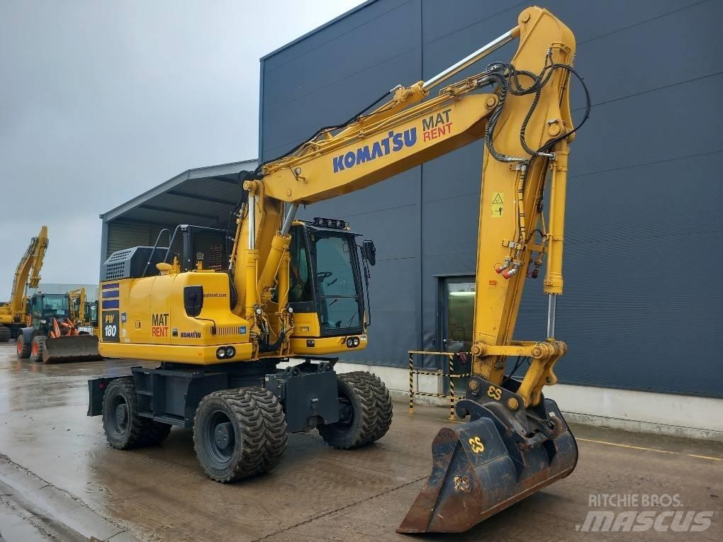 Komatsu PW180-11E0  휠 굴삭기