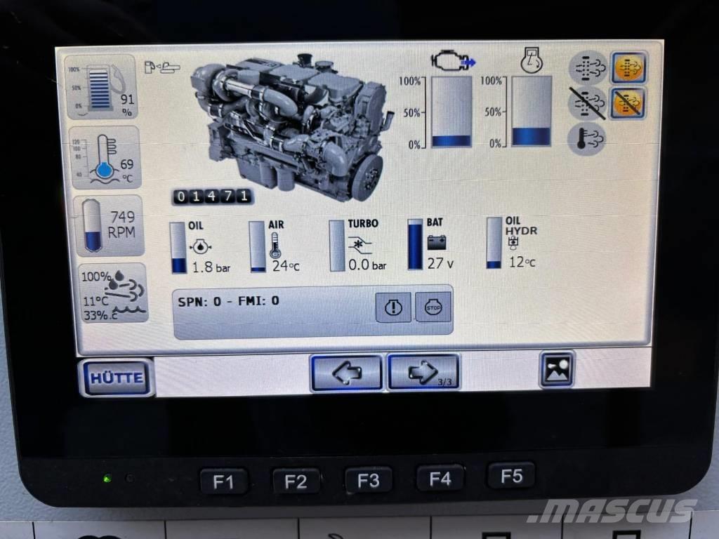 Hütte HBR 205 GT-2 소형 드릴 장비