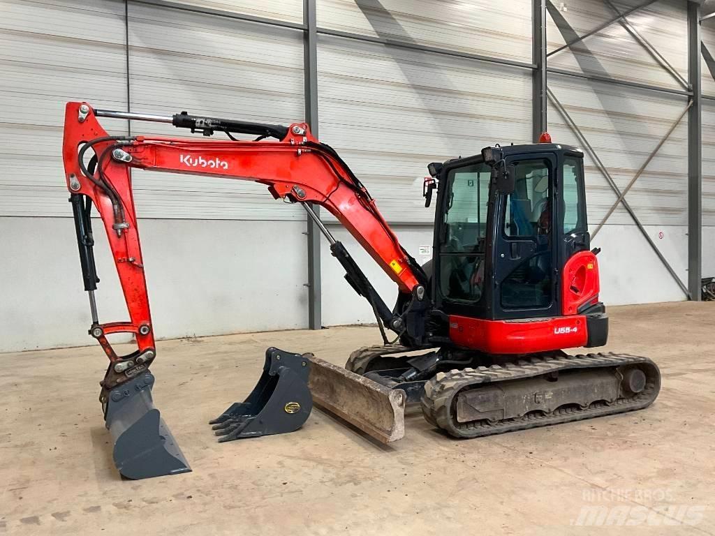 Kubota U 55-4 소형 굴삭기 7톤 미만
