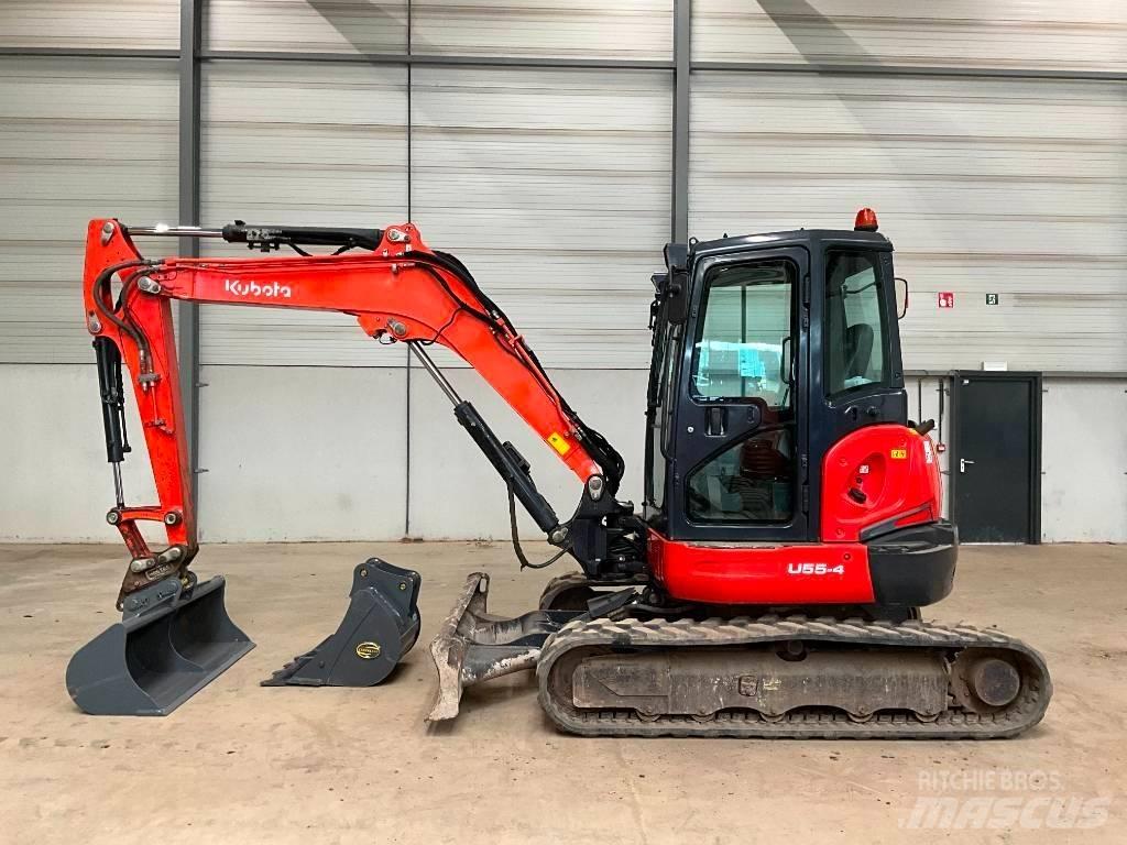 Kubota U 55-4 소형 굴삭기 7톤 미만