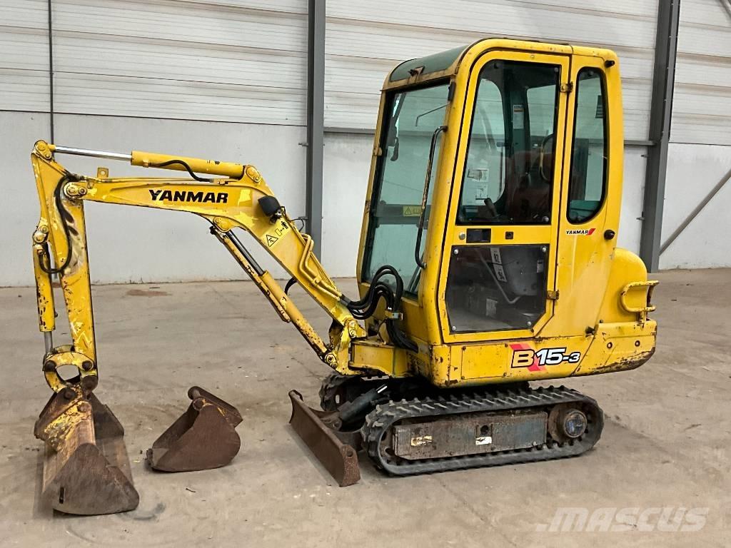 Yanmar B 15 소형 굴삭기 7톤 미만