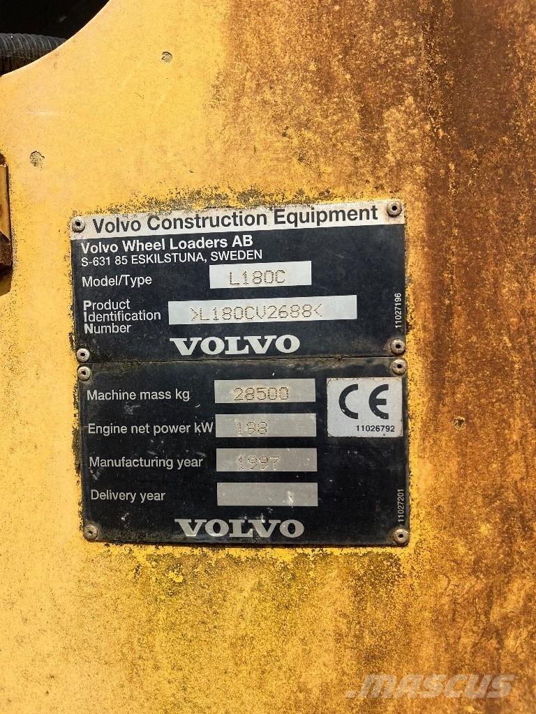 Volvo L180c  휠로우더