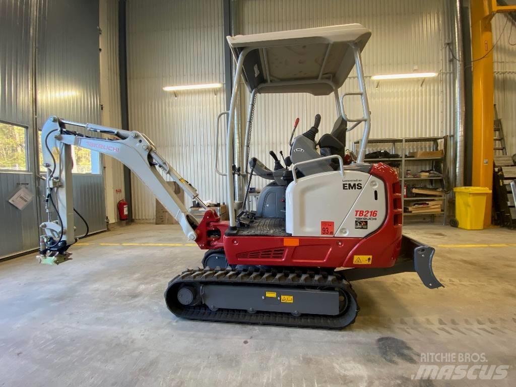 Takeuchi TB 216 A 소형 굴삭기 7톤 미만