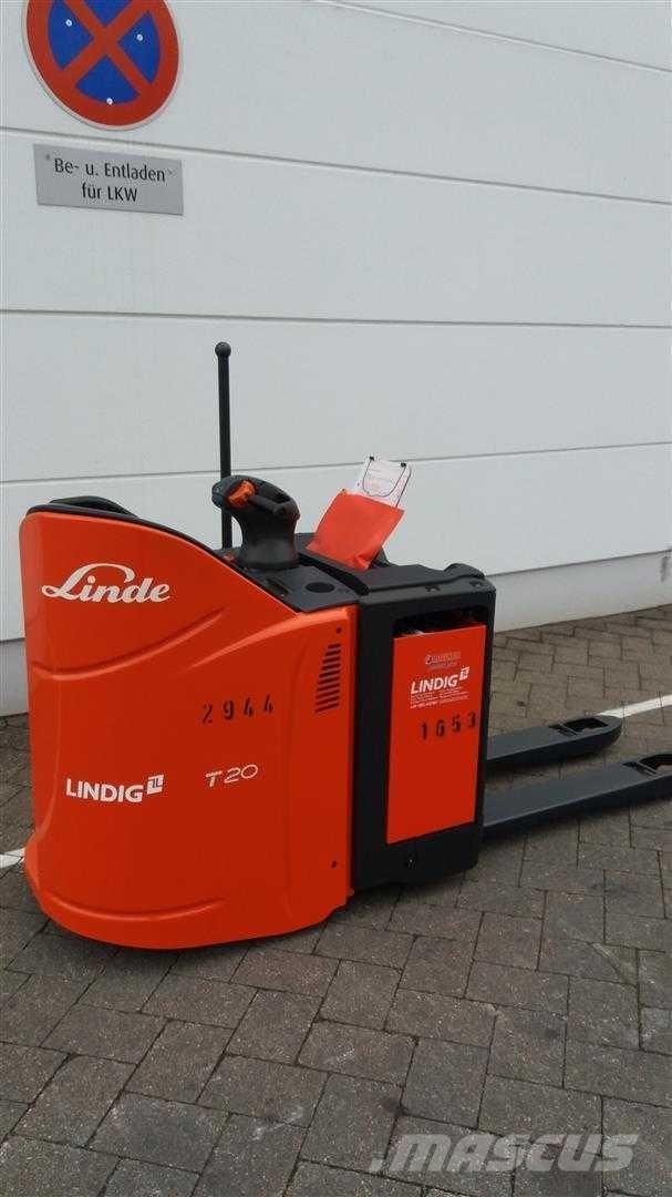 Linde T20SP 보행식 리치 지게차
