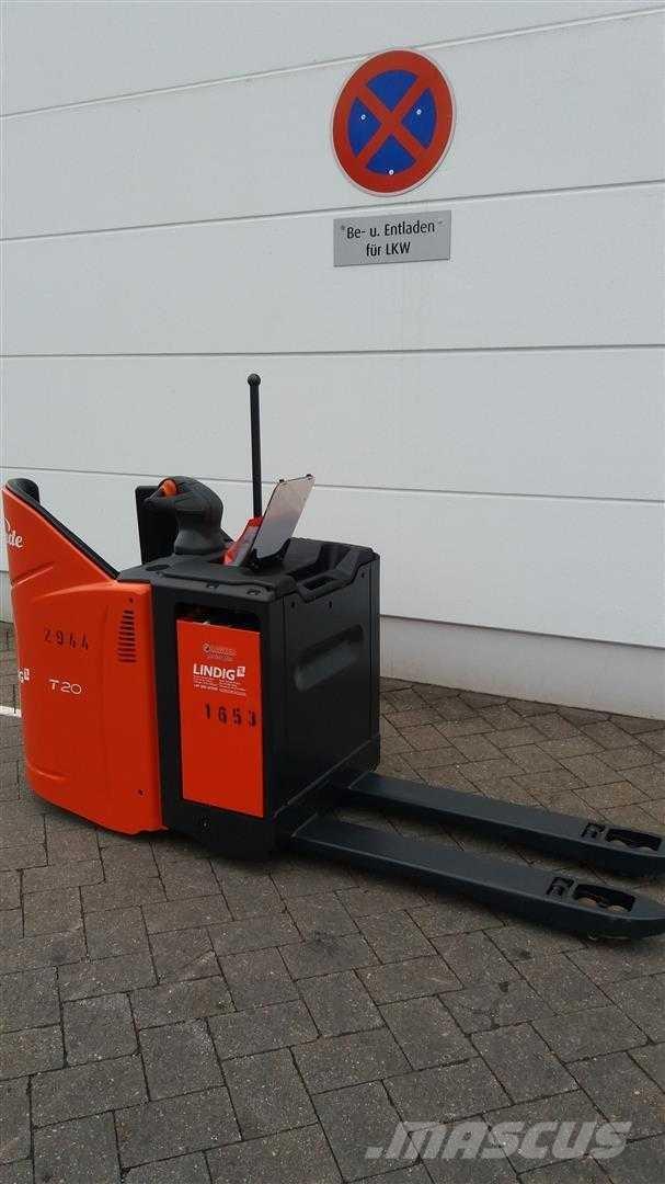 Linde T20SP 보행식 리치 지게차