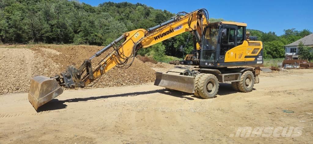 Hyundai HW 160  휠 굴삭기