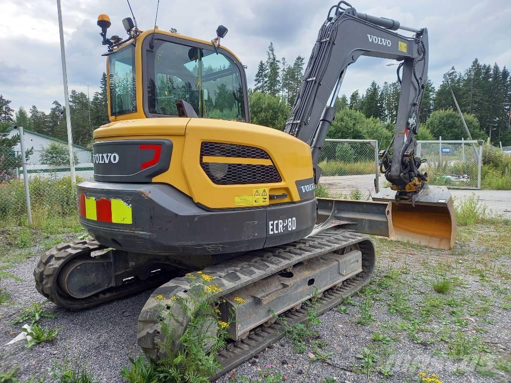 Volvo ECR 88 D 중형굴삭기 7톤-28톤